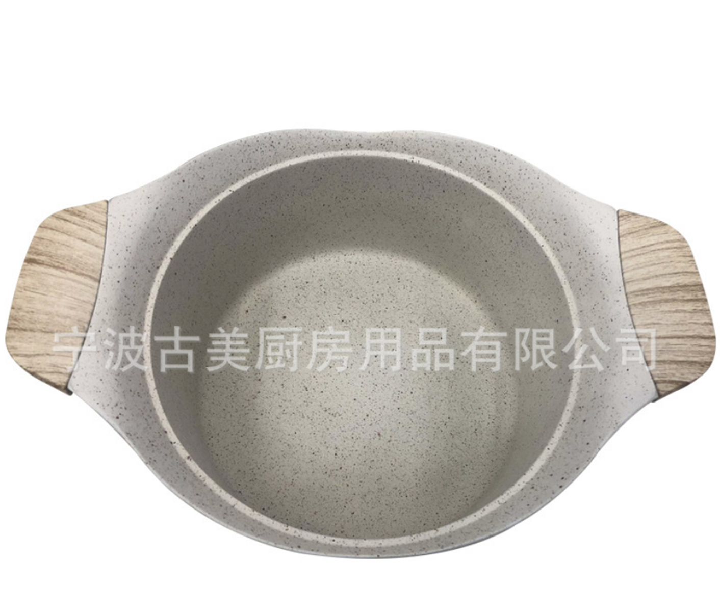 义乌好货 20CMKI麦饭石无油烟不粘锅加深热奶煲汤锅煮面锅炖汤锅详情图3