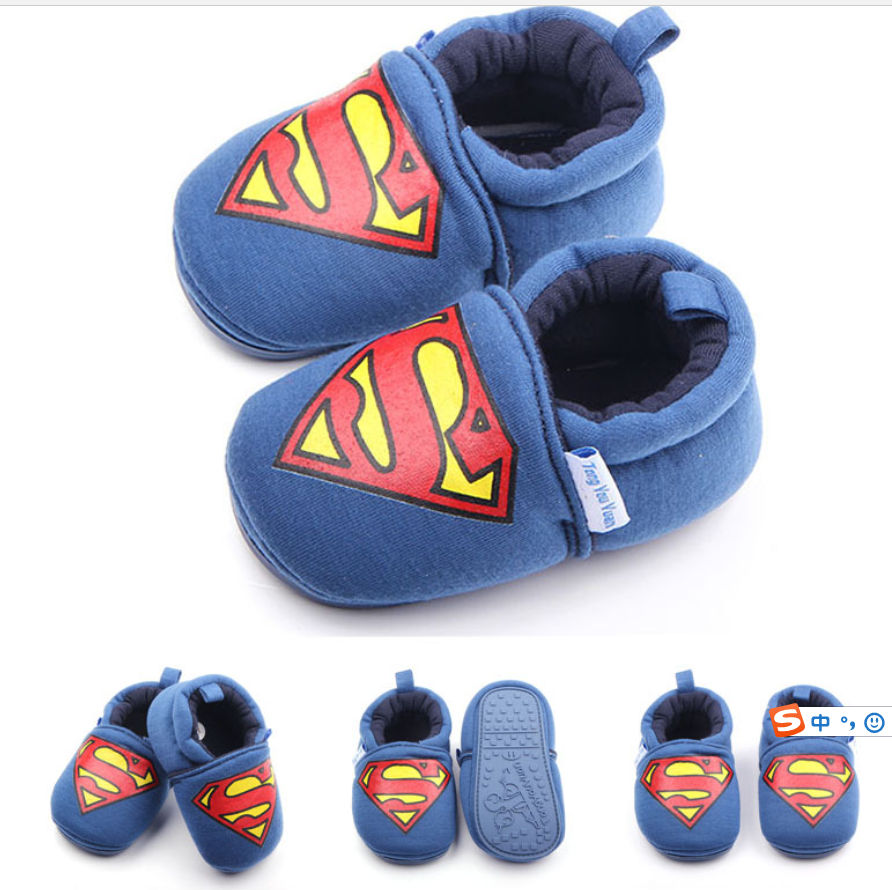 卡通橡胶底不掉鞋 宝宝学步鞋详情图1