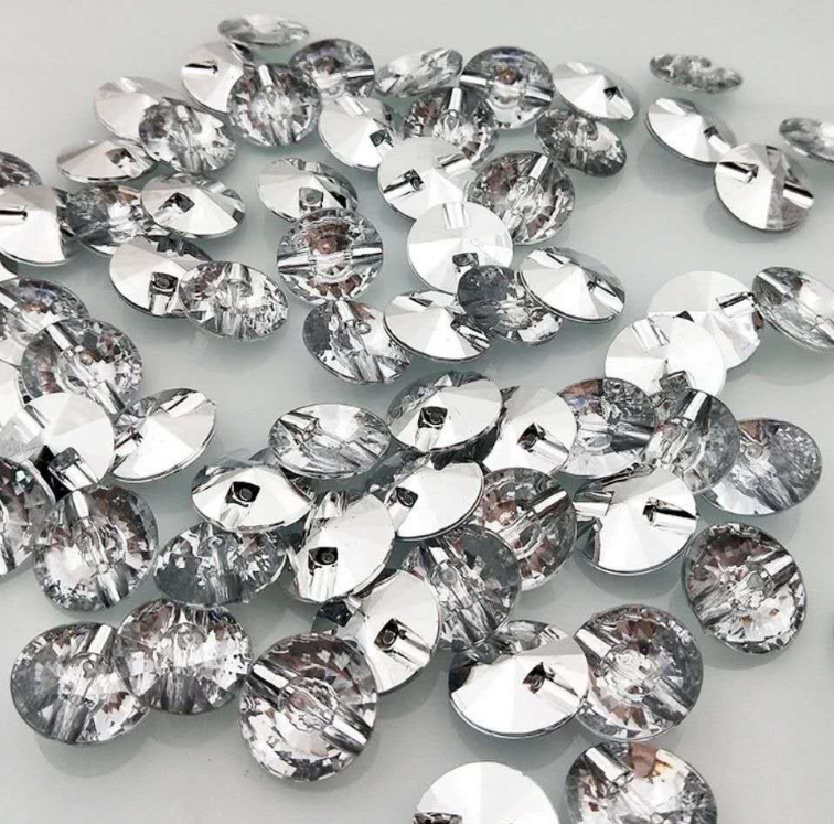 义乌好货 亚克力横针穿孔 沙发扣子背景墙软包纽扣服装纽扣鞋扣详情1