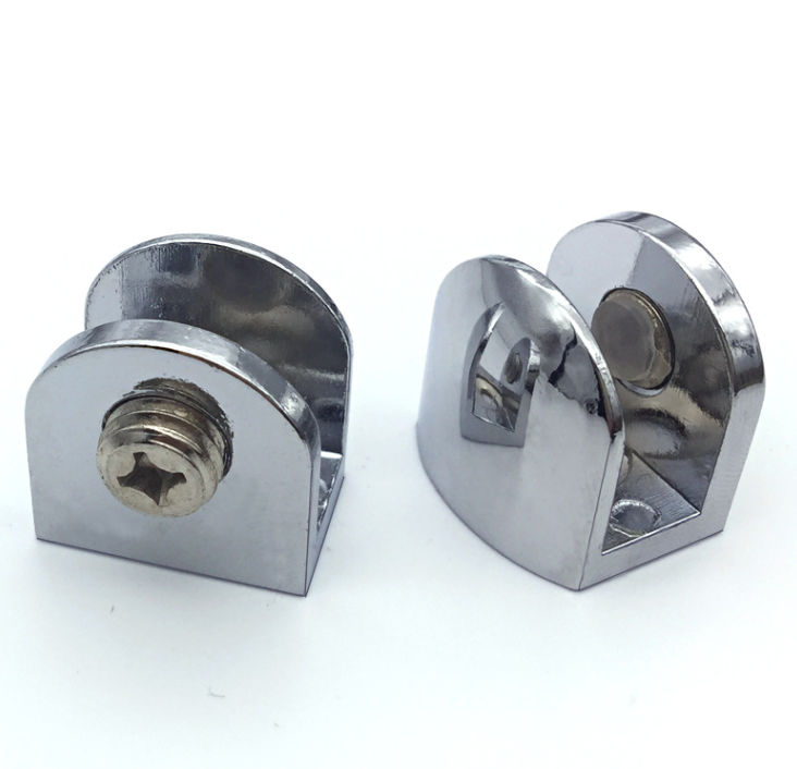 义乌好货 弧形玻璃夹尖形夹玻璃夹平面夹玻璃层板夹酒柜夹展示架详情图3