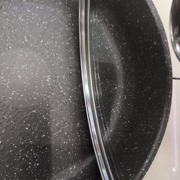 义乌好货 双耳木把小锅子煮粥锅煮面锅麦饭石不粘电磁炉锅具奶锅详情图3