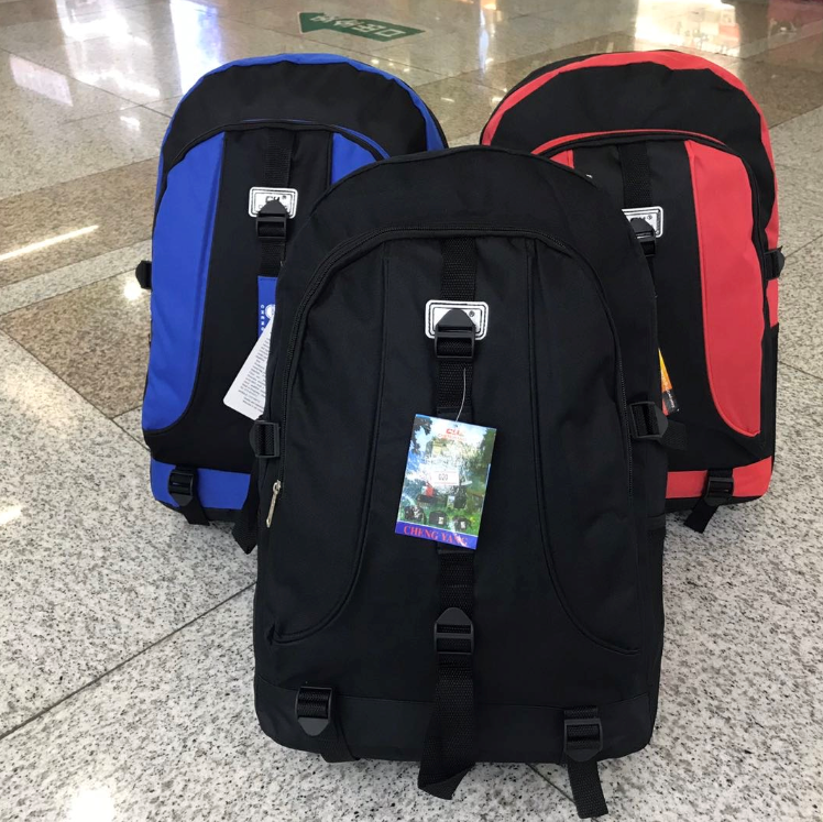 Yiwu quality products: Casual backpacks, travel backpacks, large-capacity Oxford waterproof schoolbags, male and female student bags detail image 1