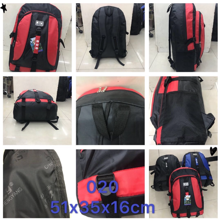 Yiwu quality casual backpacks, multi-color travel backpacks, large-capacity Oxford waterproof schoolbags detail image 1