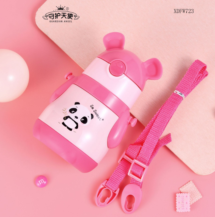 义乌好货 可爱米老鼠造型儿童保温杯批发创意304不锈钢便携真空详情图2