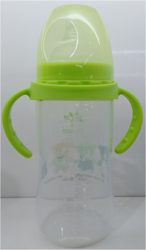 Yiwu Good goods PP wide-mouth baby bottle 300ml pic 2