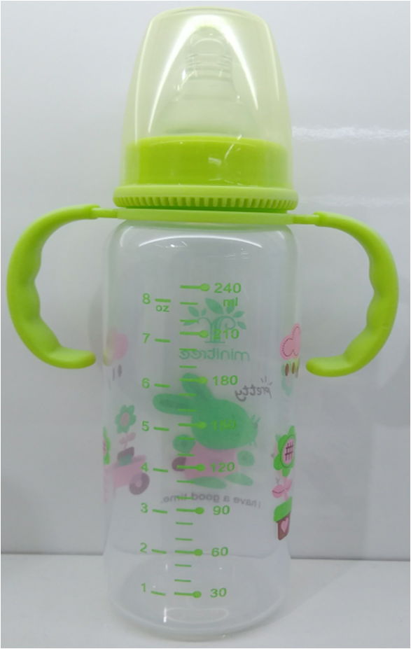 Yiwu Quality PP standard-mouth baby bottle 240ml pic 3