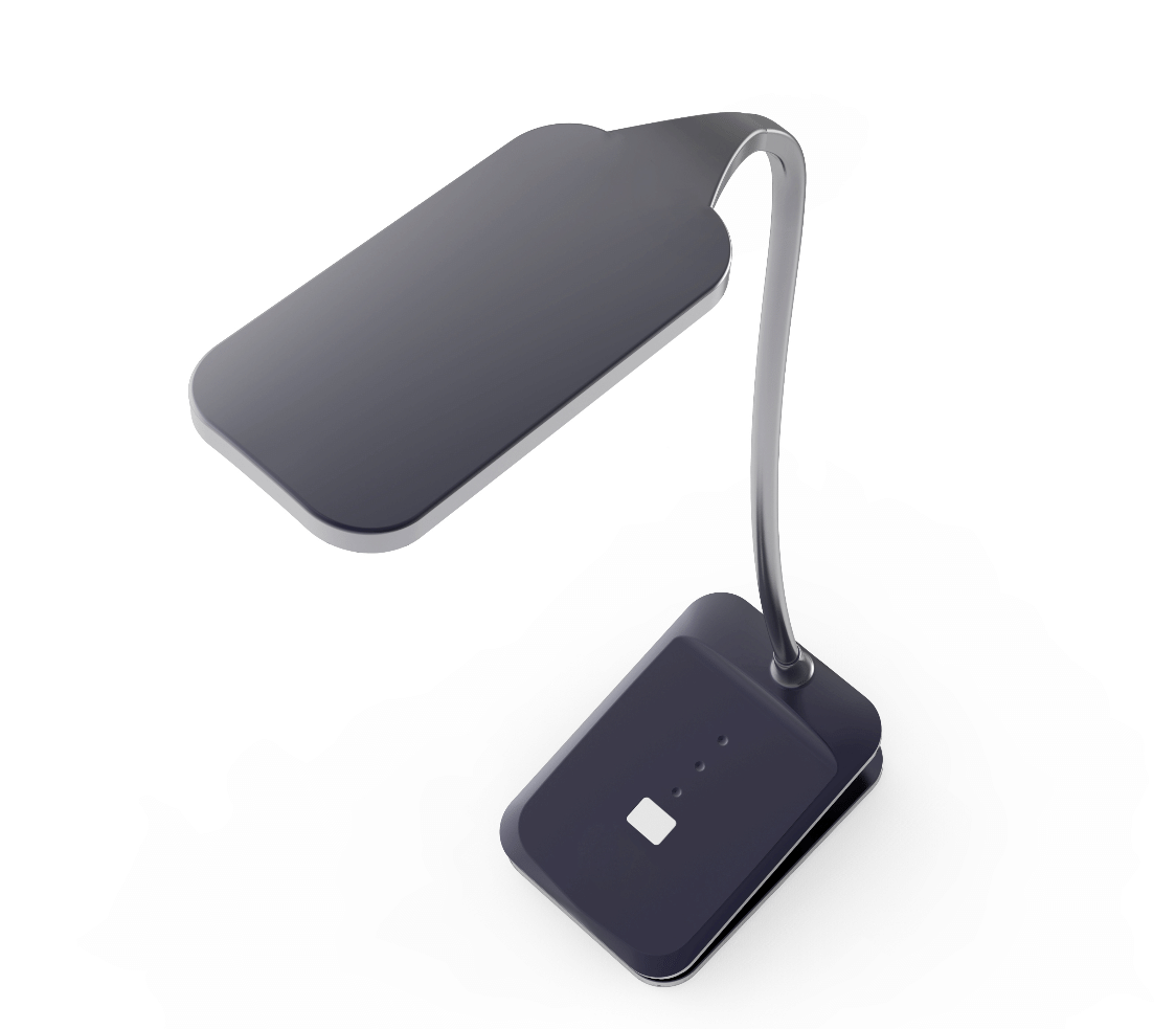 义乌好货 新款LED夹子台灯触摸3挡可以蓄电台灯详情图3