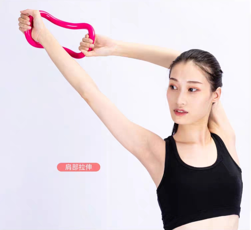义乌好货 瑜伽环瑜珈圈开肩神器伸展环魔力拉伸美背拉筋普拉提详情图3