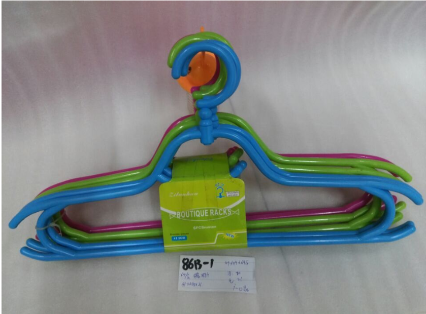 义乌好货 8613-1塑料衣架晾衣架 塑料制品 居家一件起批详情图1