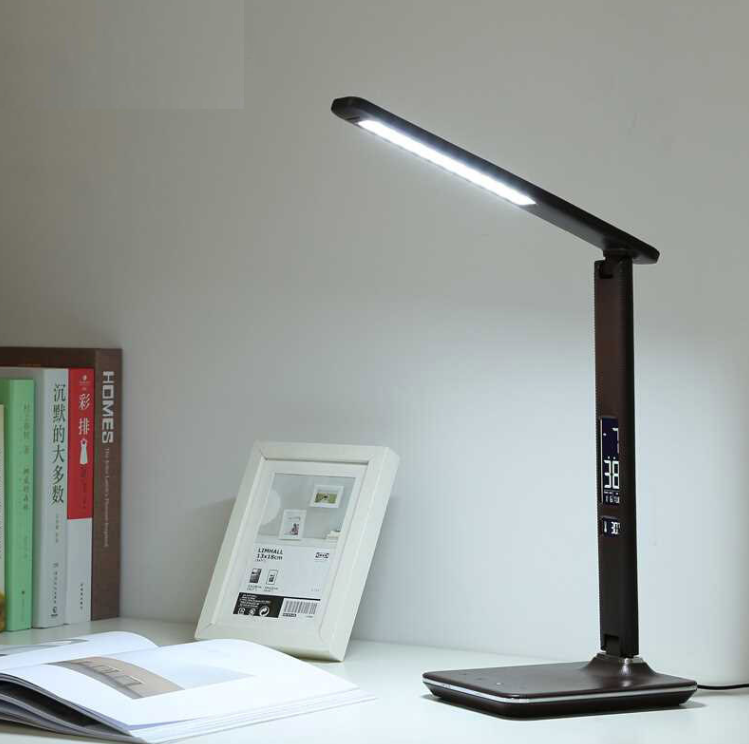 义乌好货 LED护眼台灯 折叠液晶阅读灯 大学生卧室床头灯详情图2