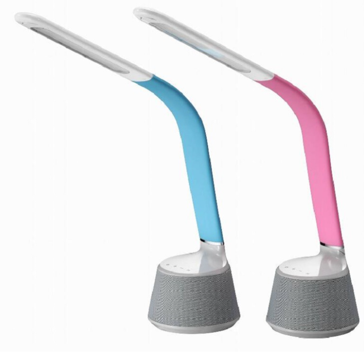 义乌好货 蓝牙音晌 LED护眼台灯 5档可调色温 插电usb小台灯详情图2