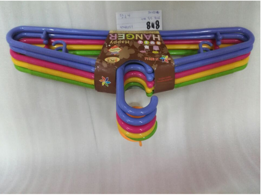 义乌好货 8118塑料衣架 晾衣架 居家用品一件起批详情图3