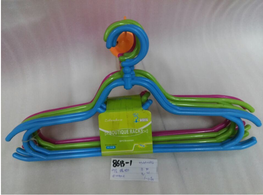 义乌好货 8613-1塑料衣架晾衣架 塑料制品 居家一件起批详情图2