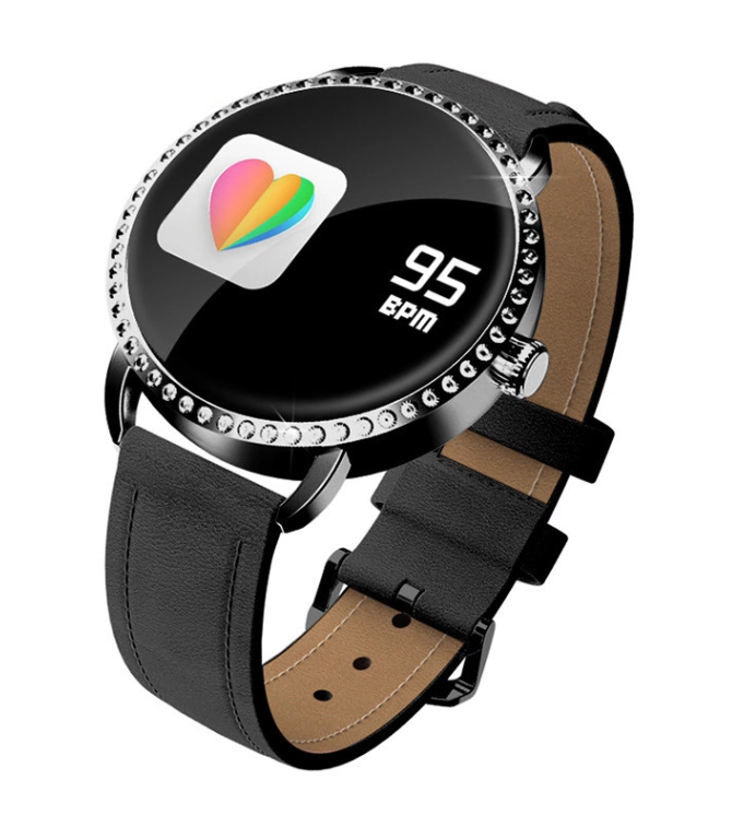 Yiwu Good Goods ZN55 Smart Bracelet Heart Rate Monitoring Bluetooth Step Counting Color Screen Touch Smart Women's bracelet detail image 2