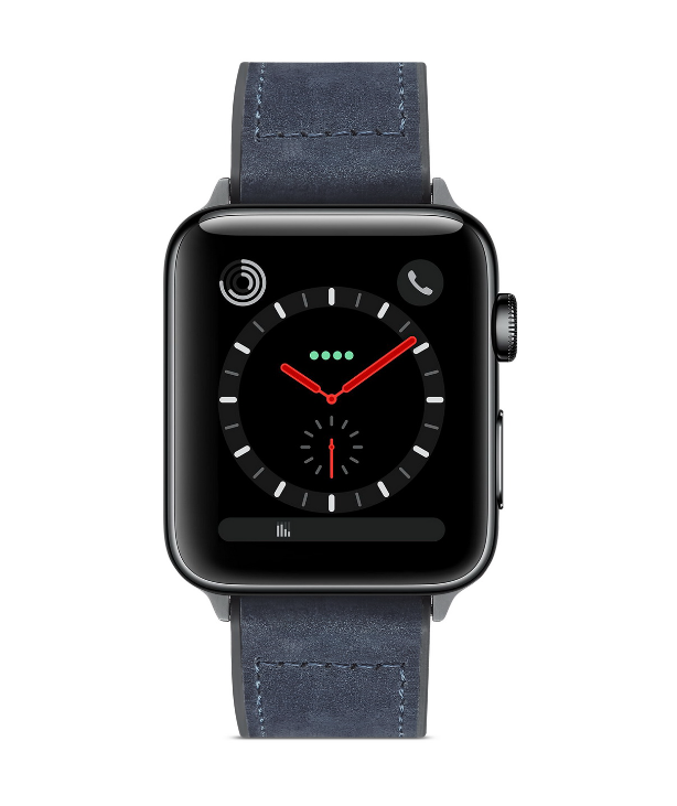 Yiwu quality Apple Watch genuine leather strap, Iwatch universal retro matte sports strap detail image 3