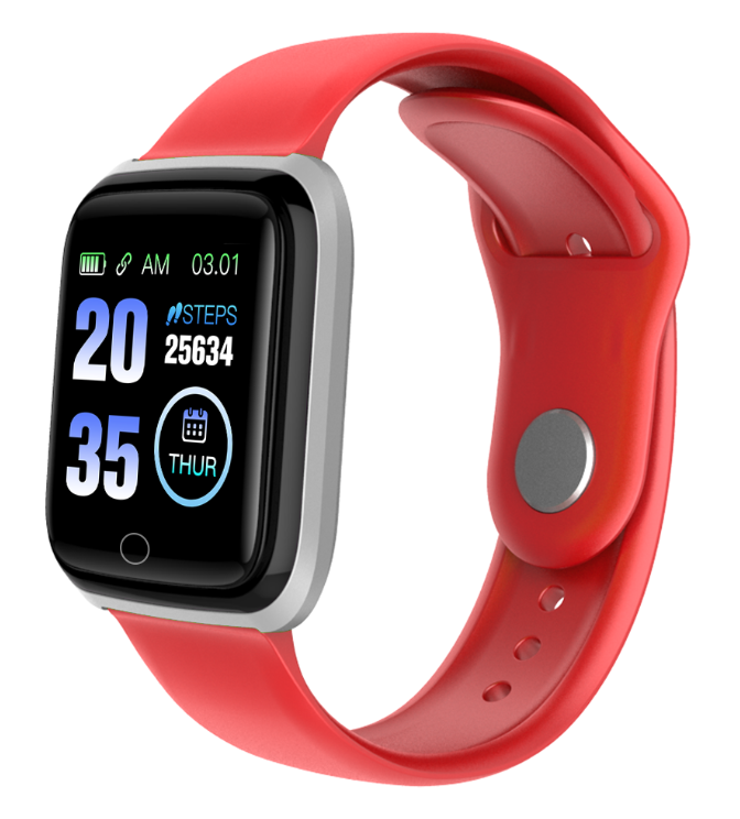 Yiwu Good Goods A6 Color Screen Smart Bracelet, new metal Bluetooth waterproof heart Rate monitoring full-screen detail image 3
