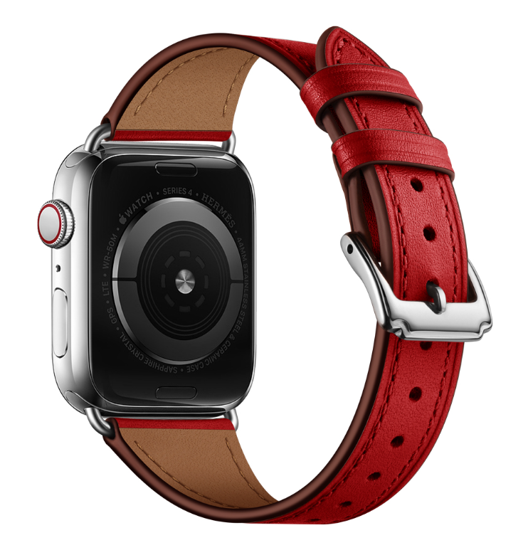 Yiwu Quality Apple Watch1/2/3/4/5 Slim Leather Strap detail image 3