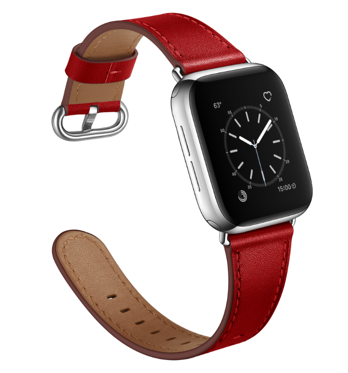 Yiwu quality Apple Watch genuine leather strap, Iwatch universal retro matte sports strap detail image 1