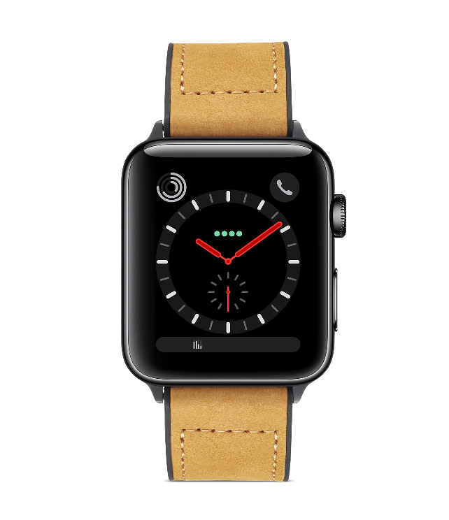 Yiwu quality Apple Watch genuine leather strap, Iwatch universal retro matte sports strap detail image 2