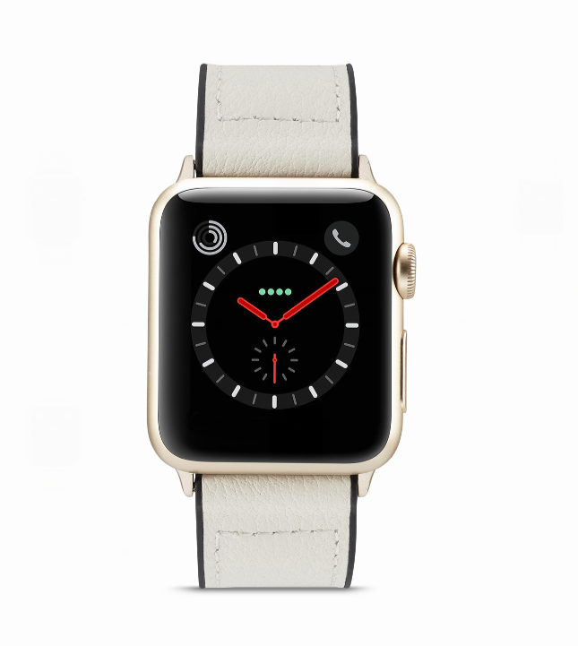 Yiwu quality Apple Watch color genuine leather strap, iWATCH 1/2/3/4/5 generation universal sports strap detail image 3