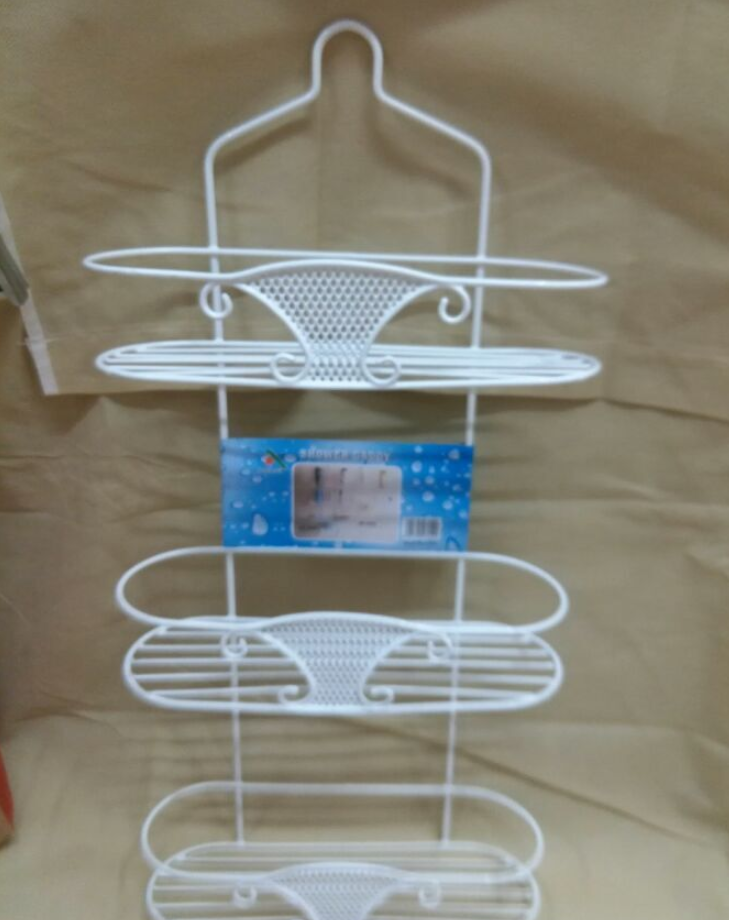 义乌好货2204-3J椭圆虎头浴室架 厨卫架 铁艺 一件起批详情图1