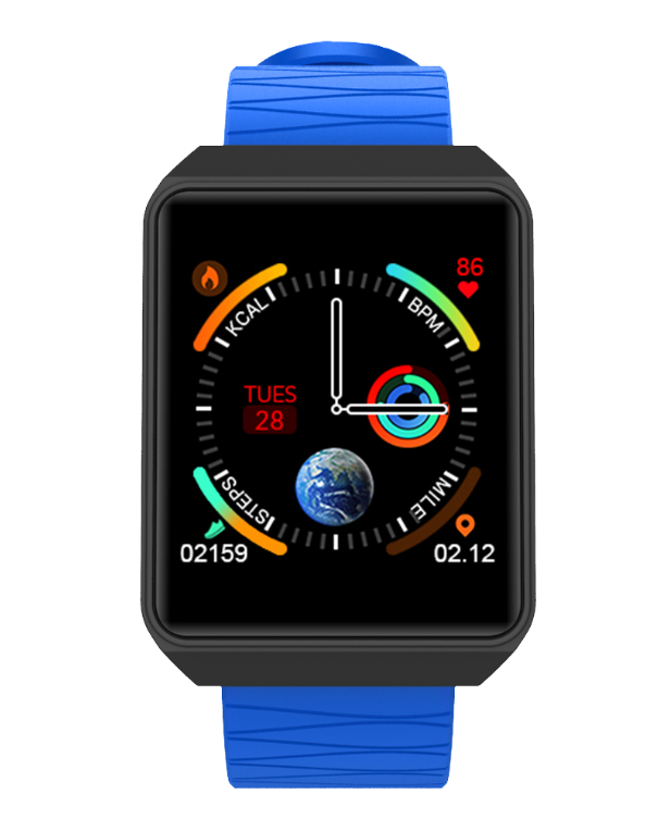 Yiwu's high-quality ZN117 waterproof sports smartwatch offers hourly heart rate and blood pressure detection, as well as incoming call and message alerts detail image 3
