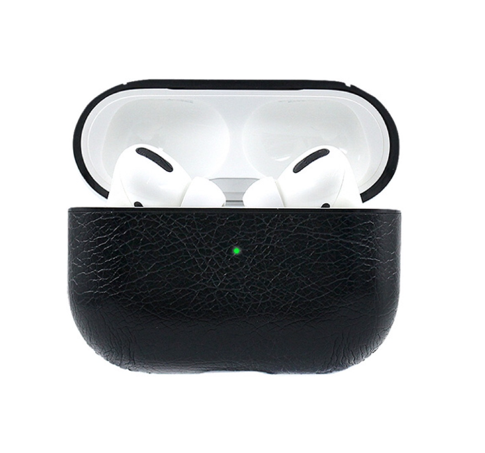 Yiwu Quality Apple AirPods Pro Case 3, third-generation wireless Bluetooth Earphone case, business genuine leather detail image 1