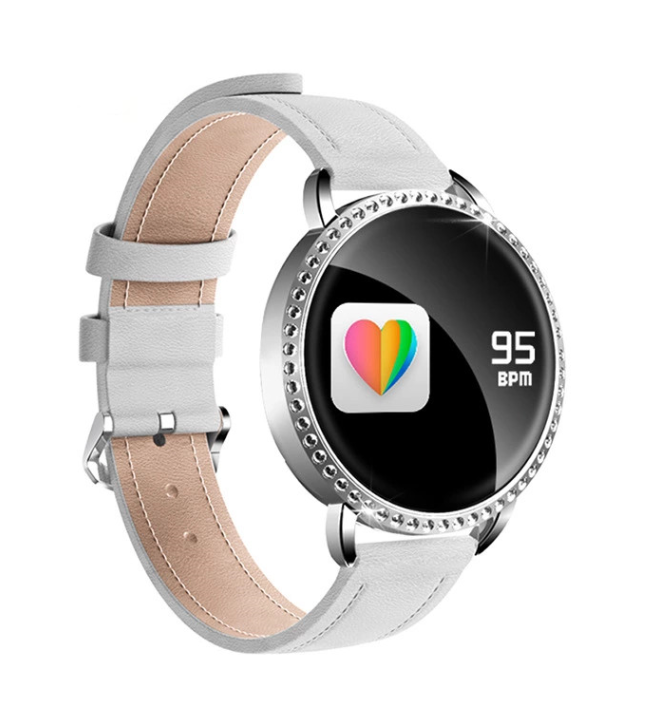 Yiwu Good Goods ZN55 Smart Bracelet Heart Rate Monitoring Bluetooth Step Counting Color Screen Touch Smart Women's bracelet detail image 3