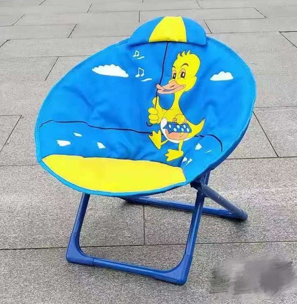 卡通小月亮休闲椅折叠椅儿童宝宝椅供应现货批发详情图6