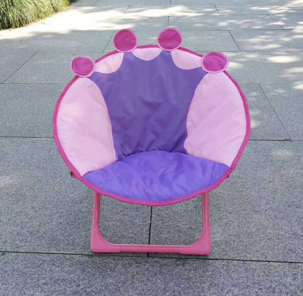 卡通小月亮休闲椅折叠椅儿童宝宝椅供应现货批发细节图