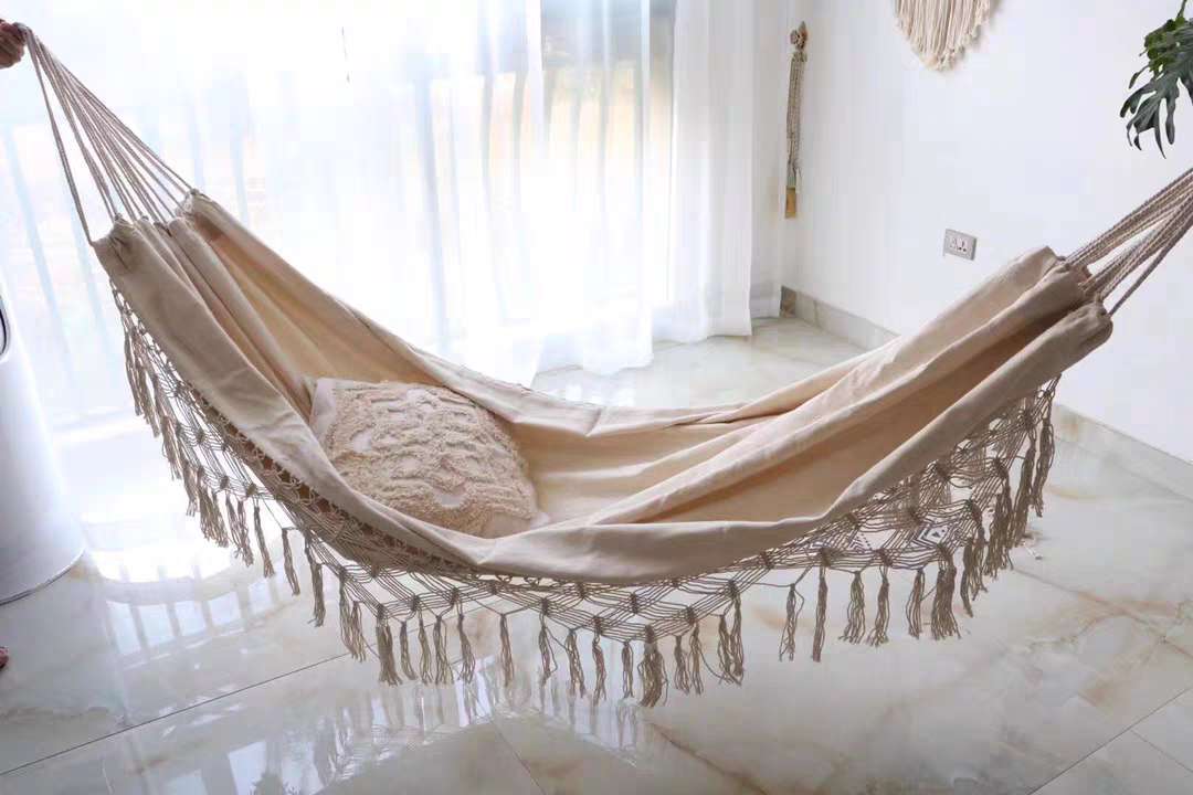 Instagram Nordic Romantic Hemmed Hammock details Picture