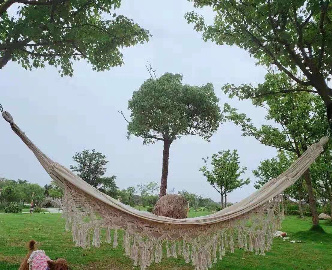 Instagram Nordic Romantic Hemmed Hammock Application Scenario