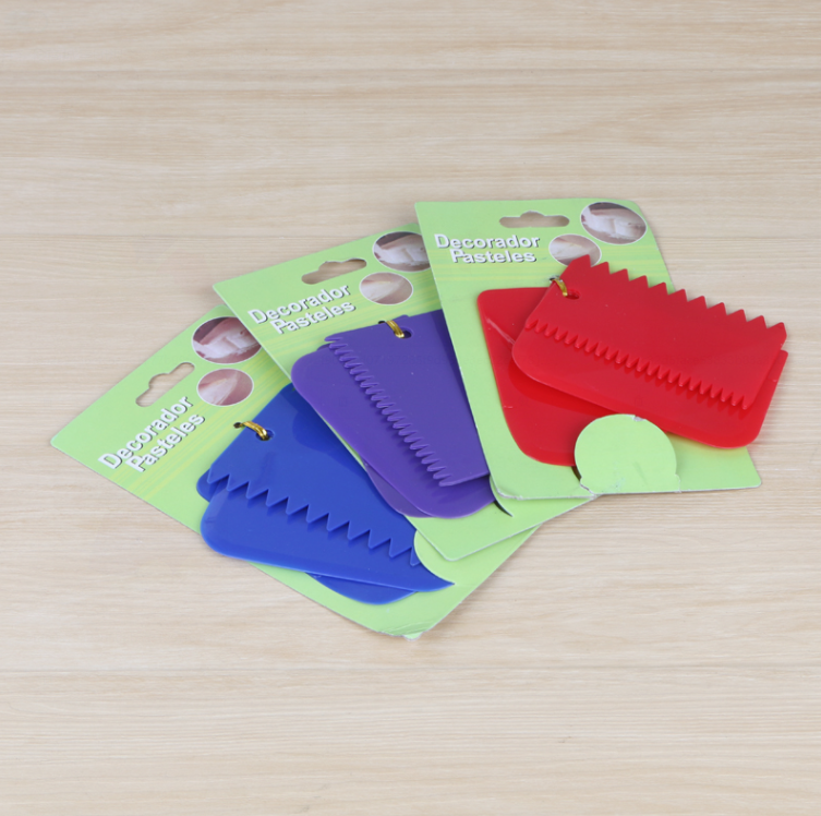 义乌好货 彩色刮板三件套 蛋糕烘焙工具 烘培用品 环保耐用详情图2