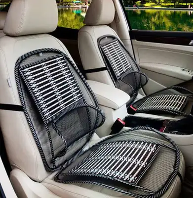 Direct sales of car ice wire waist cushion, summer massage seat cushion, universal car steel wire and bamboo wire seat cushion, car seat cushion thumbnail