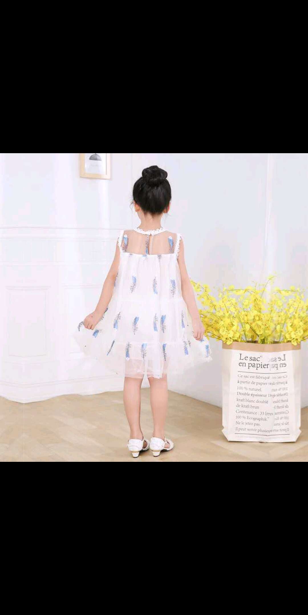 Summer children's clothing, girls' princess dress, tulle dress Specification image
