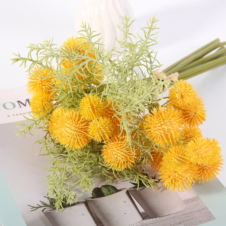 Yiwu quality artificial green plants, bunches, road through, bunches for home and wedding decoration, artificial plants, plastic artificial fruits, fruits, garden landscape display Windows, and green plant wall decoration accessories pic 1