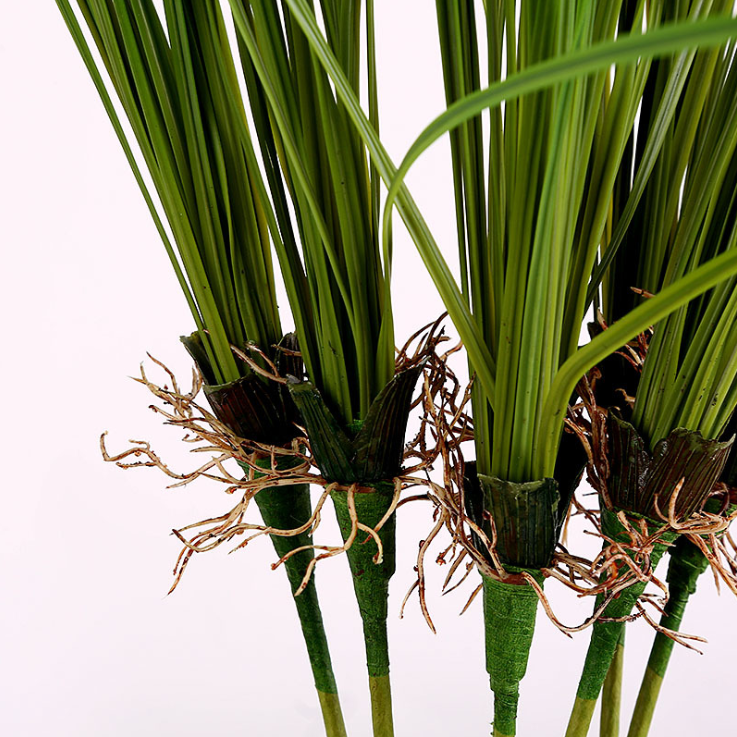 Yiwu's new 24-piece long-branch and leaf artificial green plants for site decoration and artificial plant gardening pic 5