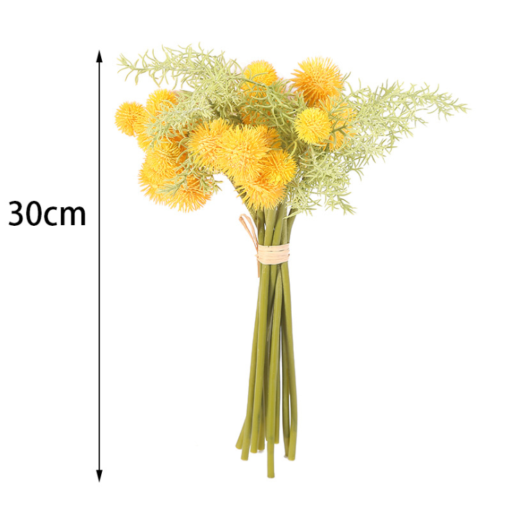 Yiwu quality artificial green plants, bunches, road through, bunches for home and wedding decoration, artificial plants, plastic artificial fruits, fruits, garden landscape display Windows, and green plant wall decoration accessories pic 2