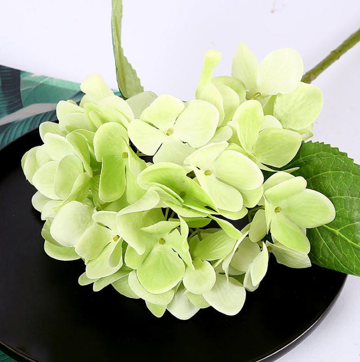 Yiwu high-quality simulation hydrangea 3D printed simulation flower, wedding hydrangea, home decoration, photography props pic 2