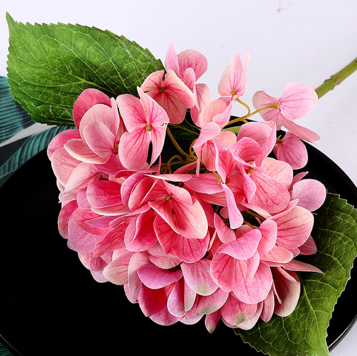 Yiwu high-quality simulation hydrangea 3D printed simulation flower, wedding hydrangea, home decoration, photography props pic 3