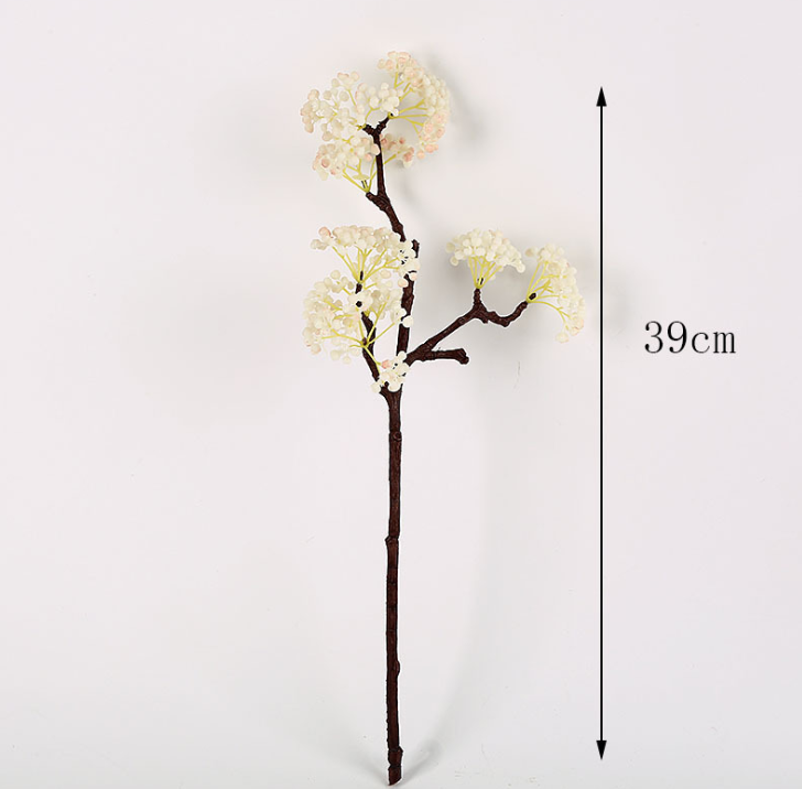Yiwu quality home Accessories: Short branches, beans, fruits, Nordic artificial flowers, silk flowers, artificial flowers pic 1