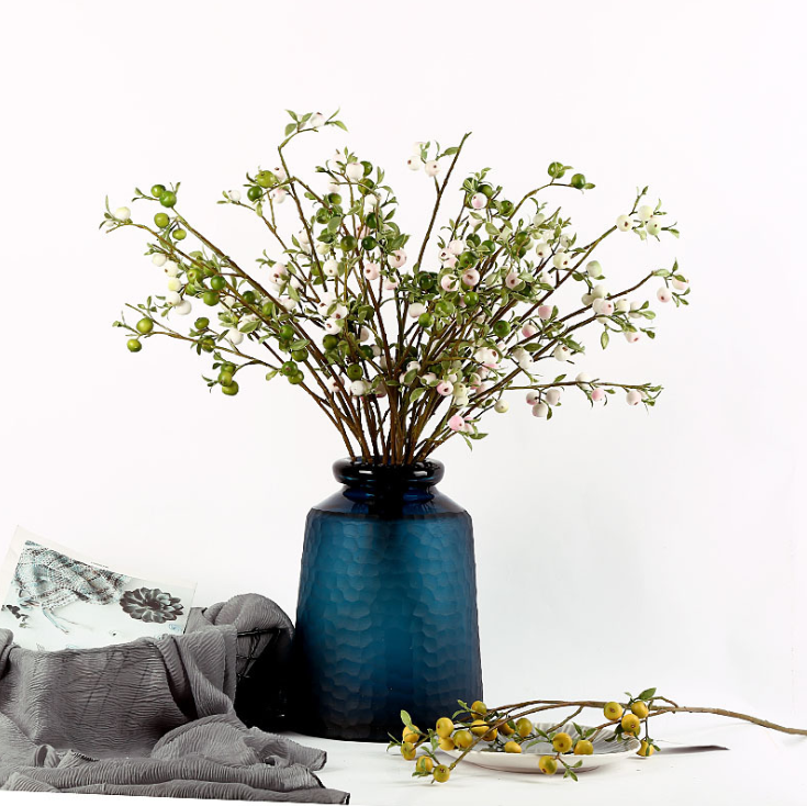 Yiwu's high-quality flowers, rare fruits, artificial plants, artificial flowers, red fruits, artificial flowers, wedding home decorations, artificial fruits, artificial fruit tree branches, green plants, soft furnishings, and home decoration projects pic 4