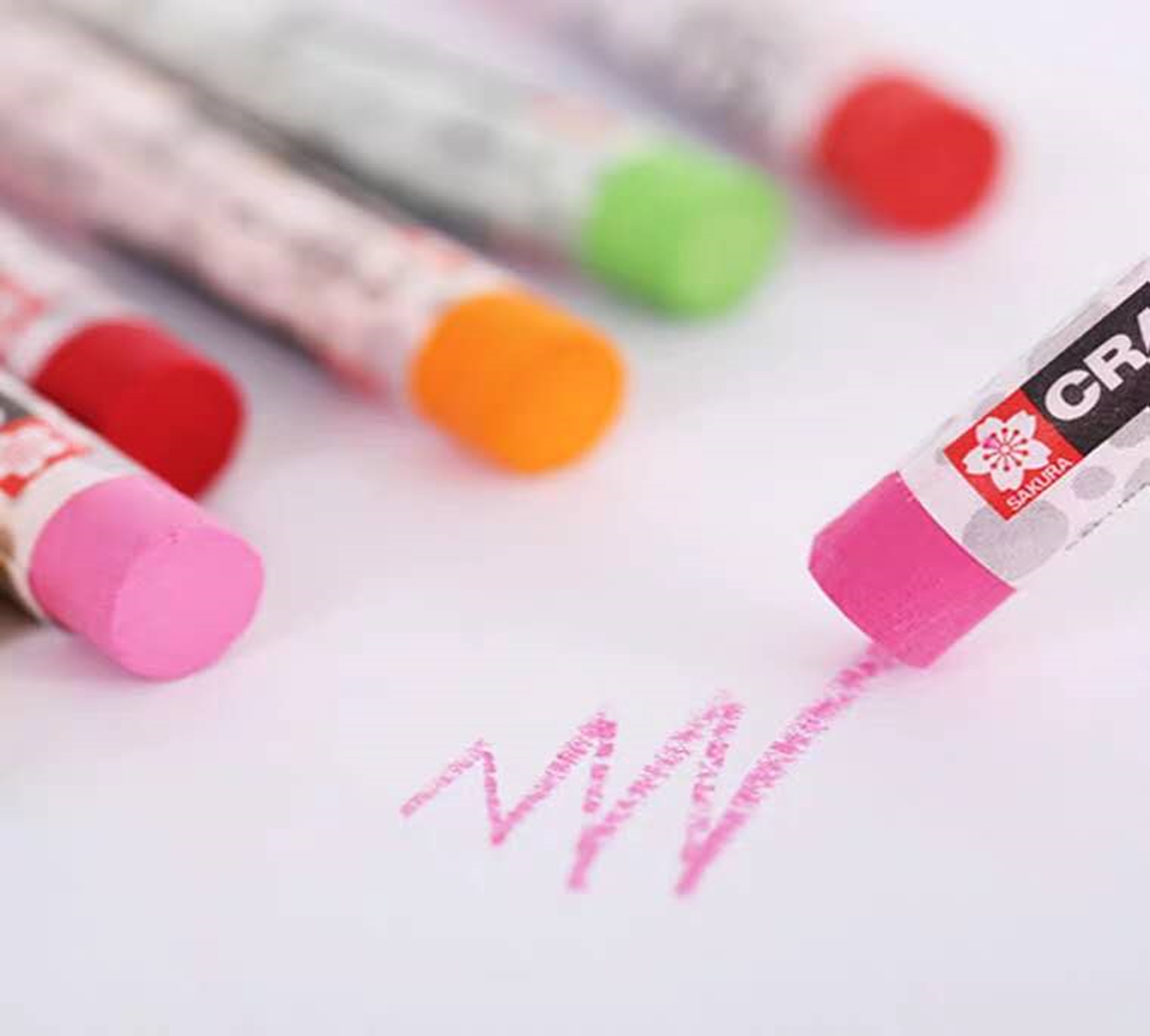 Yiwu quality Japanese cherry blossom oil pastels, 12-color children's soft crayons, colorful sticks, hand-painted colored pens detail image 2