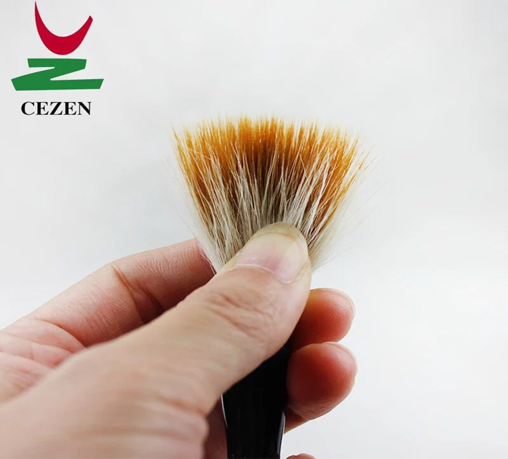 Yiwu Quality Chengzhen brand dual-brush calligraphy and painting Brush, high-quality large-sized brush details Picture