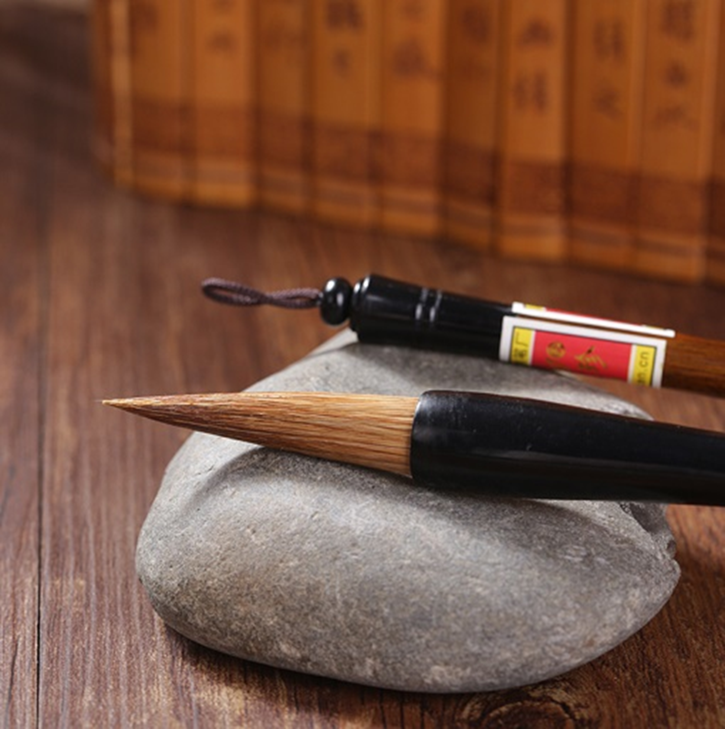 义乌好货 成珍牌毛笔 妙笔生花ABC 狼毫 兼毫善琏湖大号  c号详情图2