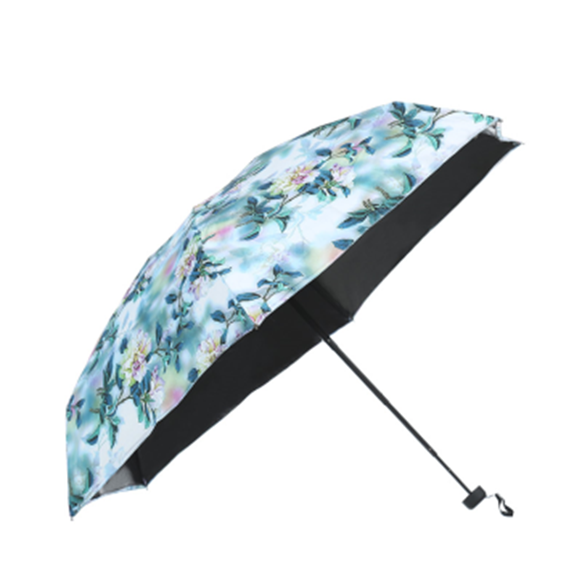 Yiwu Good Goods Longxiang Biyi Fragrance Double-layer Five-Fold Umbrella detail image 2