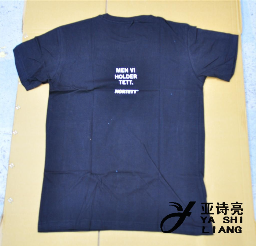 义乌好货全棉180克纯白色T恤印花空白圆领文化衫广告衫班服详情图2
