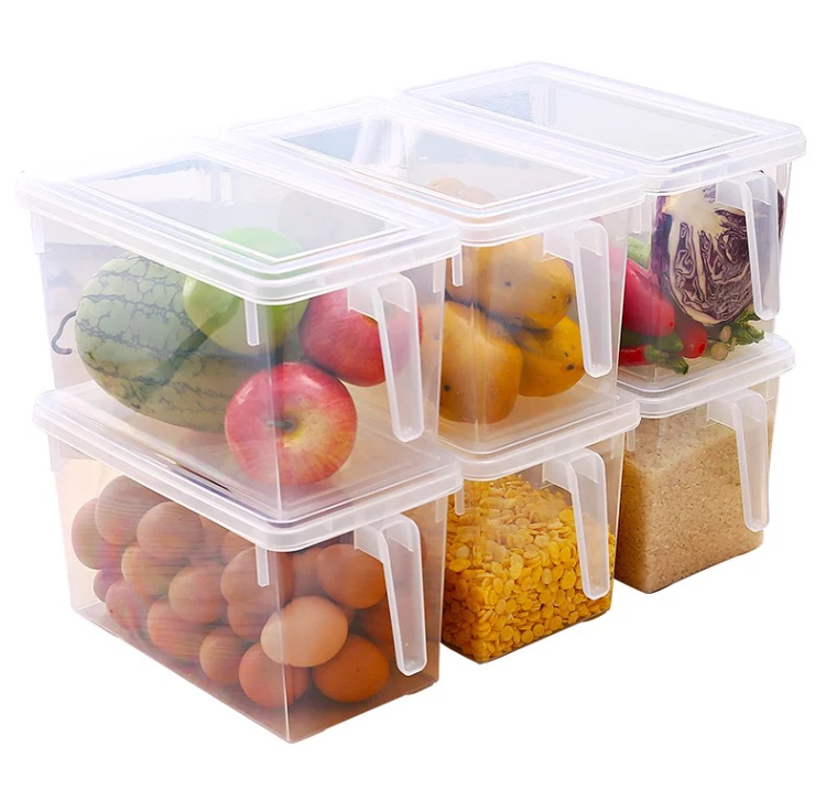 义乌好货 冰箱收纳盒整理箱抽屉式厨房塑料密封保鲜食物鸡蛋储物详情图3