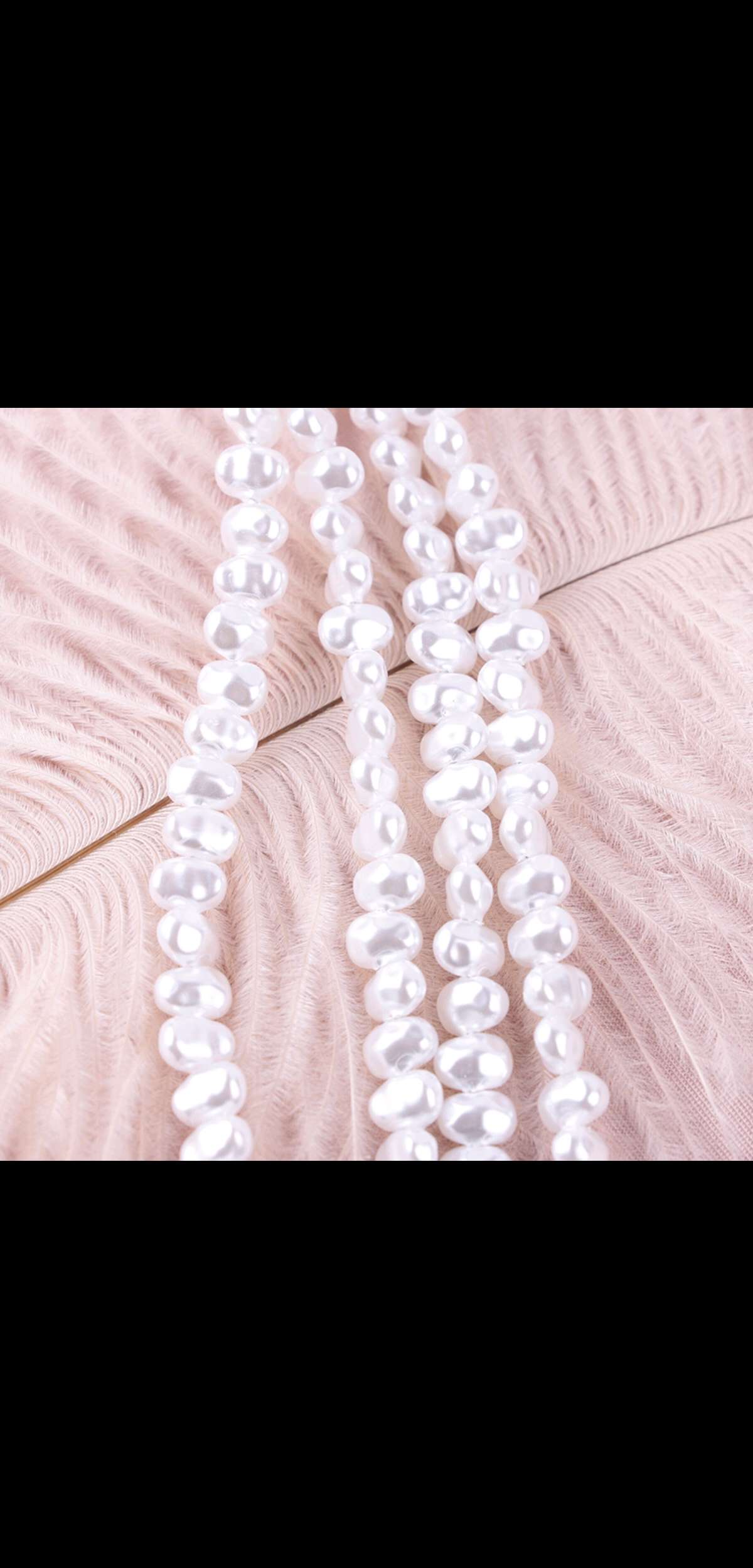 Irregular-shaped Pearl Little Bean 4x8 Specification image