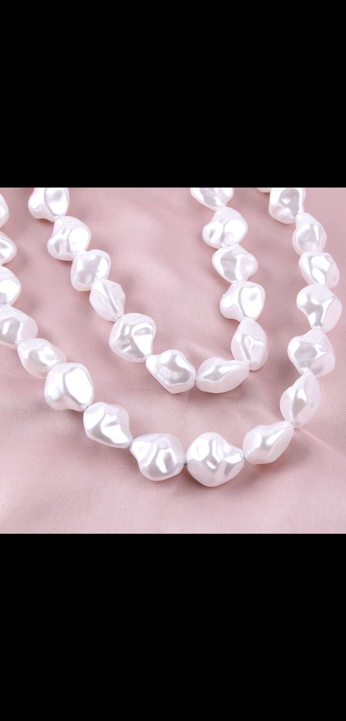 Baroque-shaped pearls 18×20 Application Scenario